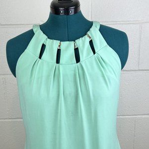 New York & Company Teal Green Tank